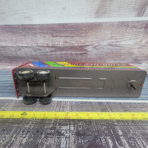 Nylint thunder rumbler Pressed Steel Semi Trailer multi color - Picture 9 of 11